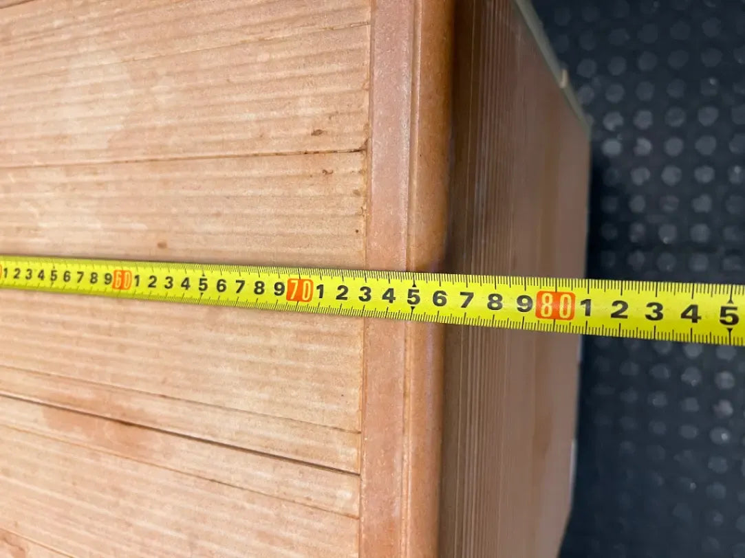 Ribbed Wood-Look Organisation Drawer - Fair Condition, Marks on Front - 2ndhandwarehouse.com