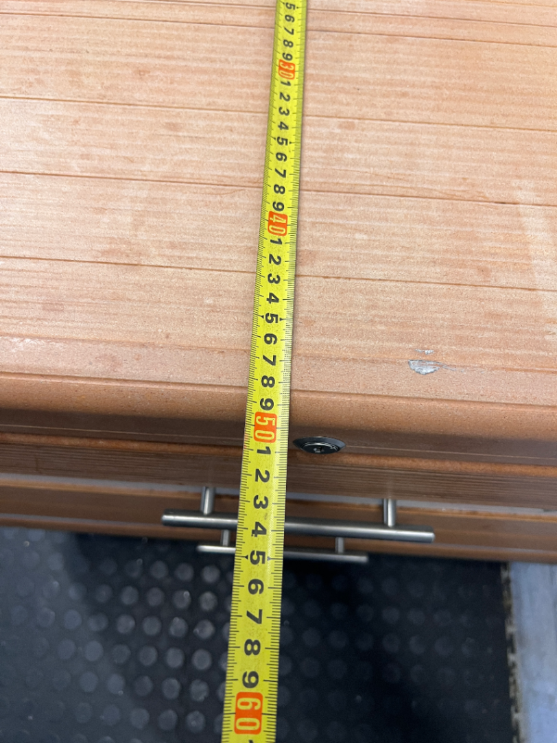 Ribbed Wood-Look Organisation Drawer - Fair Condition, Marks on Front - 2ndhandwarehouse.com