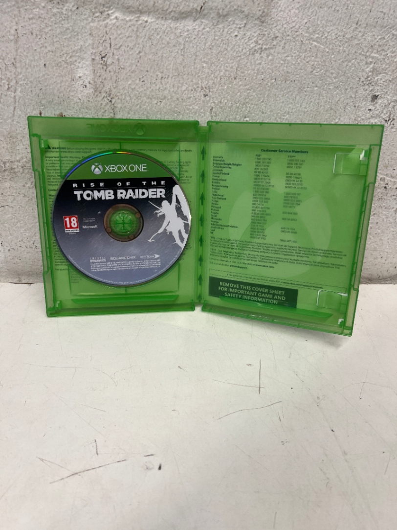 Rise of the Tomb Raider - Xbox One (Good Condition, Untested) - 2ndhandwarehouse.com