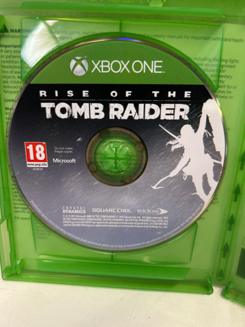 Rise of the Tomb Raider - Xbox One (Good Condition, Untested) - 2ndhandwarehouse.com