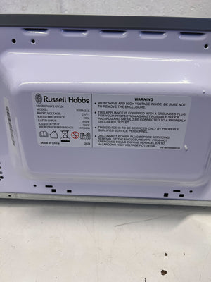 Russell Hobbs Silver Digital Microwave - Pre-Loved Kitchen Essential