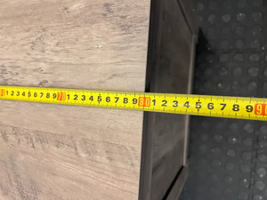 Rustic Grey Wood-Look Cat Litter Box Enclosure Cabinet - 2ndhandwarehouse.com