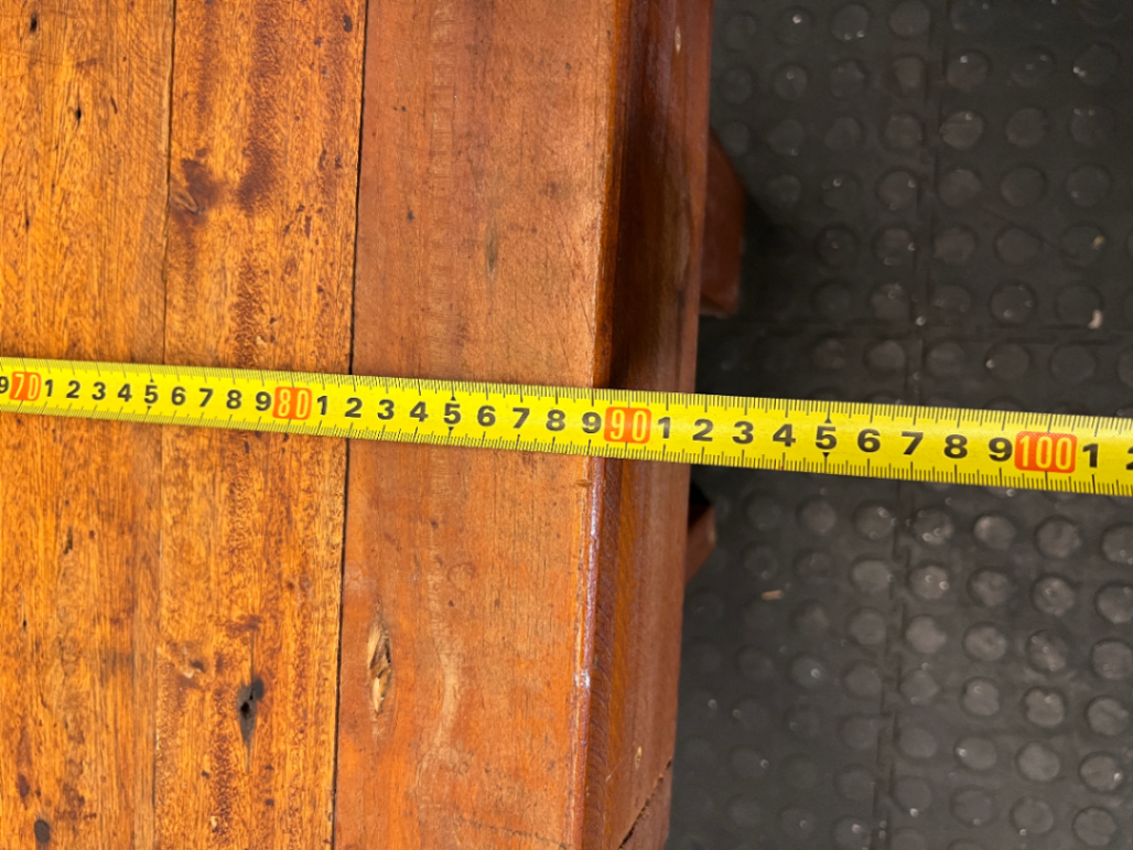 Rustic Small Wooden Bench - Used Fair Condition - 2ndhandwarehouse.com