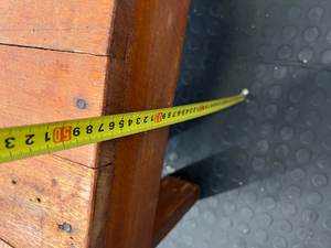 Rustic Small Wooden Bench - Used Fair Condition - 2ndhandwarehouse.com