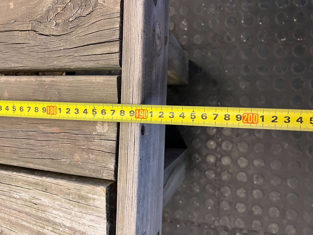 Rustic Timber Garden Bench - 2ndhandwarehouse.com