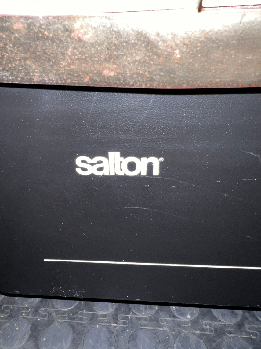 Salton 3-Panel Gas Heater - Well Used, Untested - 2ndhandwarehouse.com