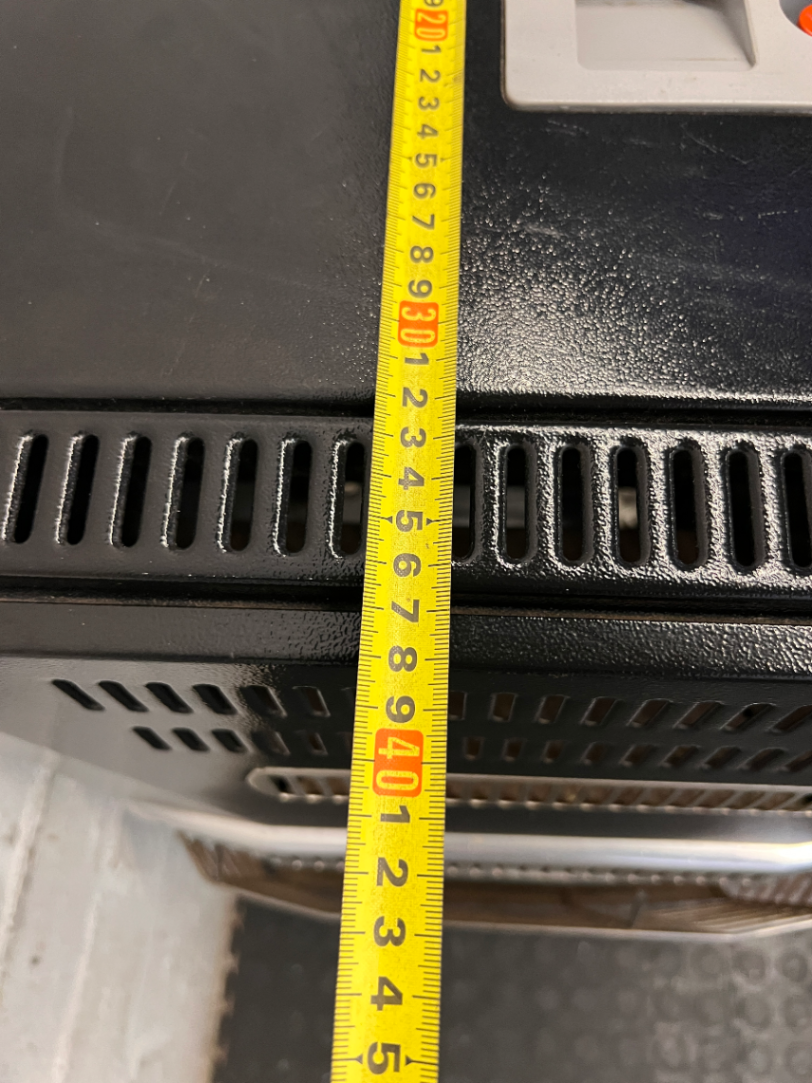Salton 3-Panel Gas Heater - Well Used, Untested - 2ndhandwarehouse.com