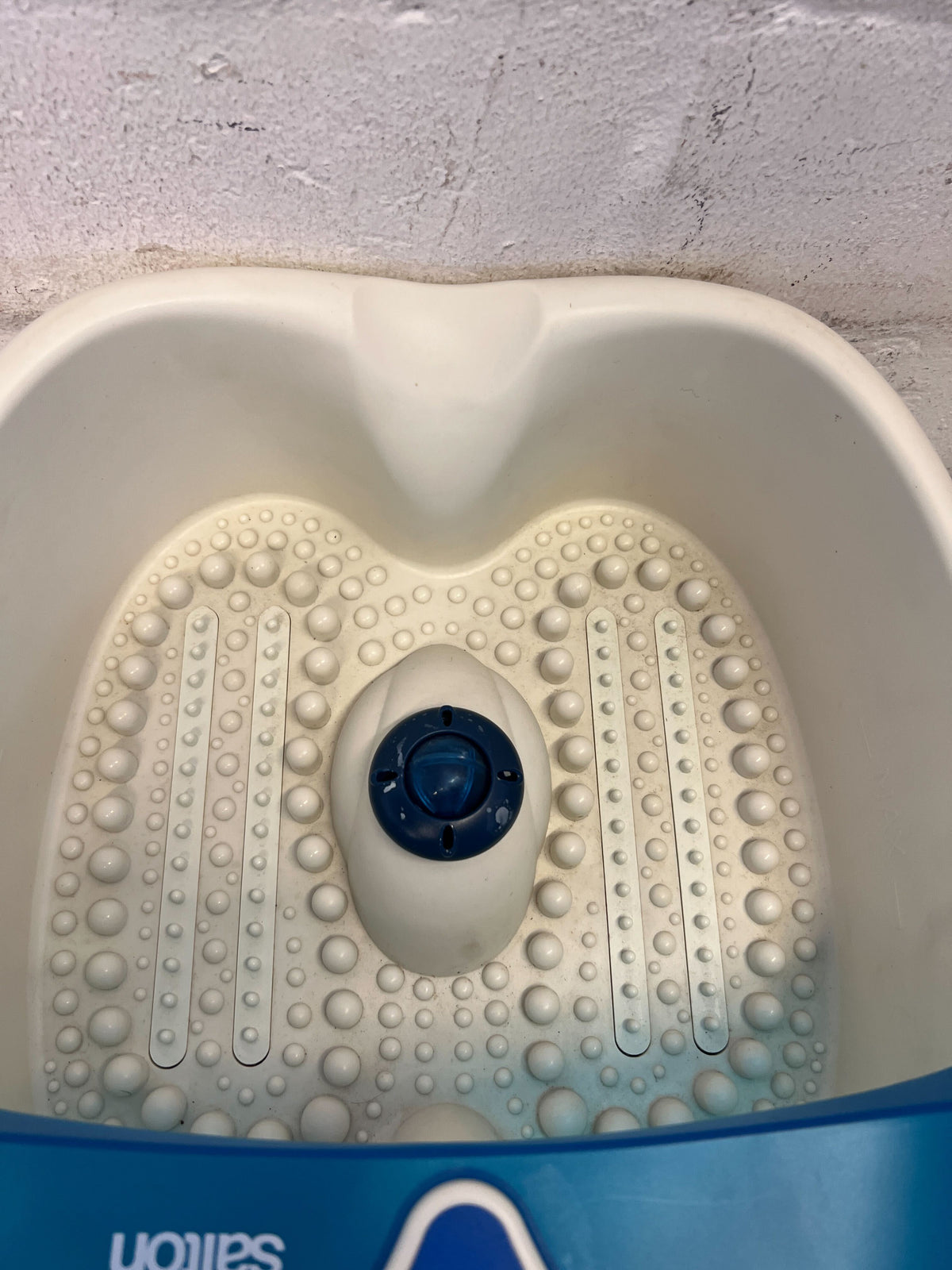 🛁 Salton Foot Spa - Blue & White - Gently Used Relaxation Device
