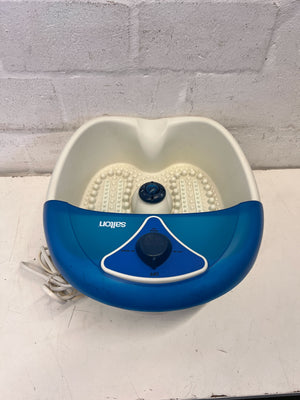 🛁 Salton Foot Spa - Blue & White - Gently Used Relaxation Device