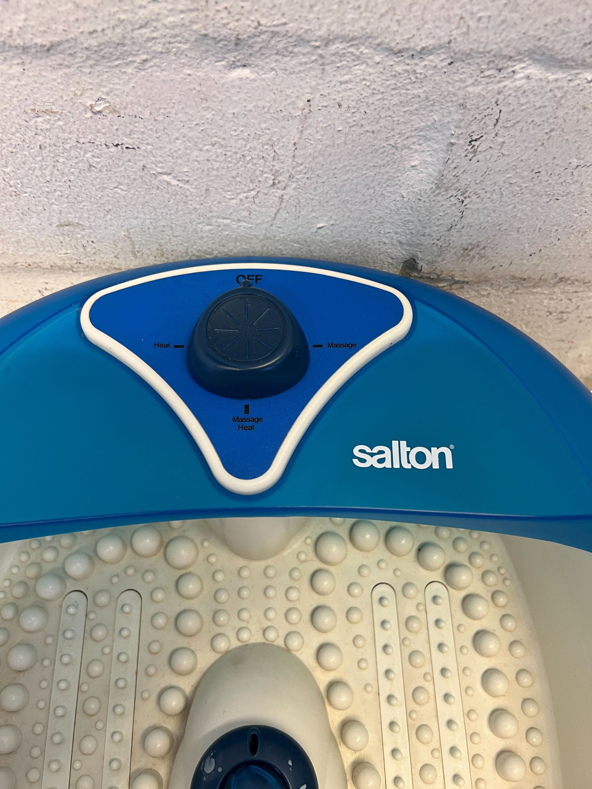 🛁 Salton Foot Spa - Blue & White - Gently Used Relaxation Device