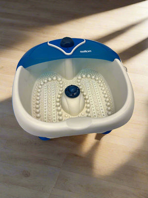 🛁 Salton Foot Spa - Blue & White - Gently Used Relaxation Device