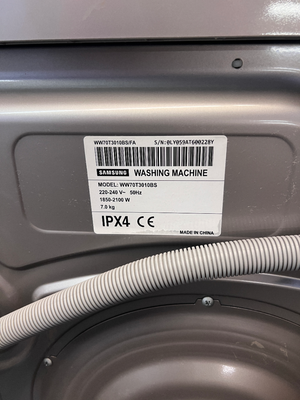 Samsung 7kg Front Loader Washing Machine - Like New Condition - 2ndhandwarehouse.com