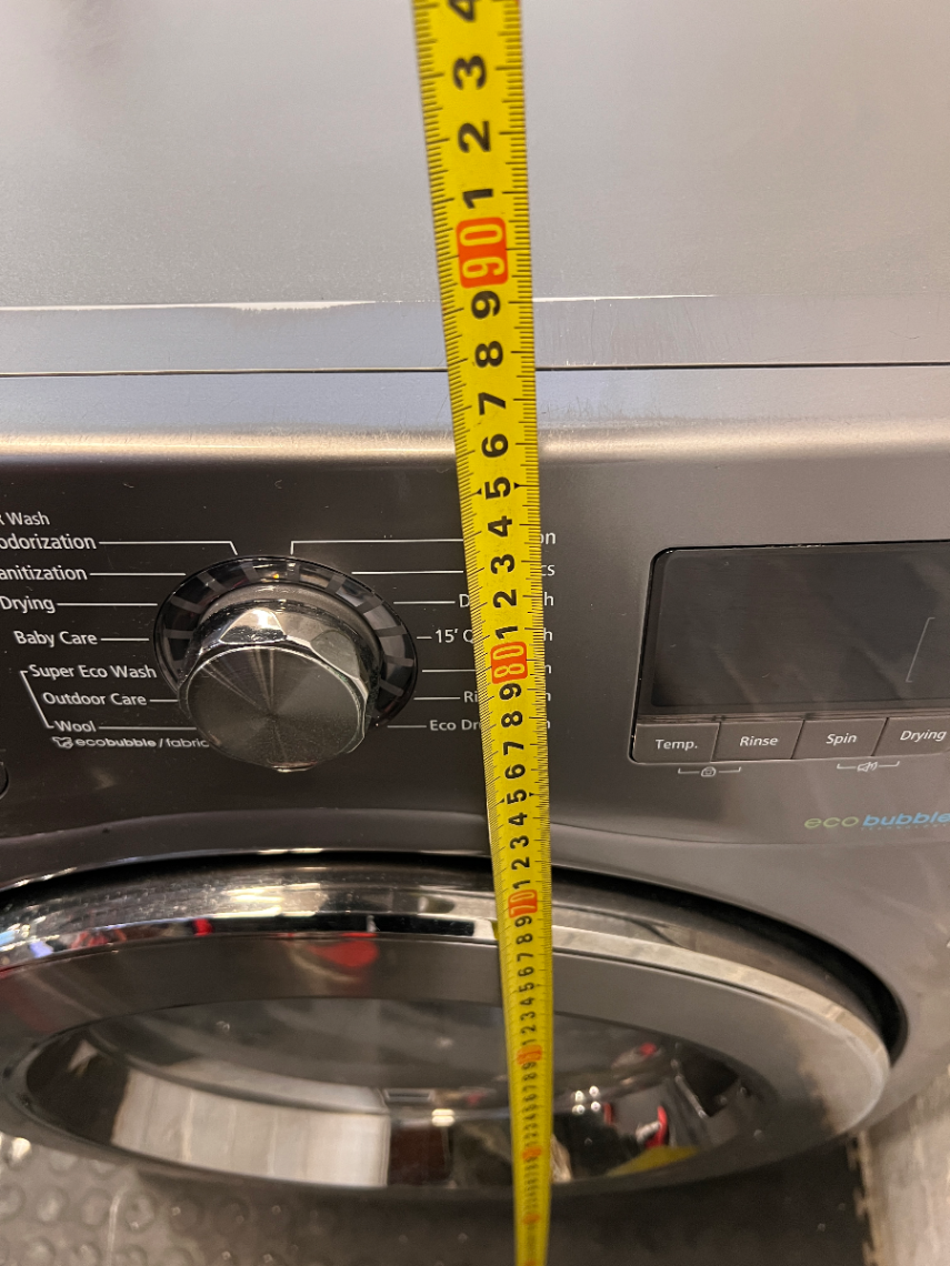 Samsung Eco Bubble 9kg Washer Dryer - Scratched on Top - 2ndhandwarehouse.com