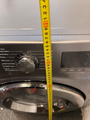 Samsung Eco Bubble 9kg Washer Dryer - Scratched on Top - 2ndhandwarehouse.com