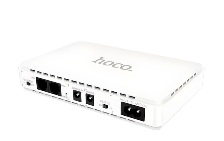 Hoco - Smart Mini DC UPS Powerbank 8800mAh - Hoco - Smart Mini DC UPS Powerbank 8800mAh WORKING COMPLETELY