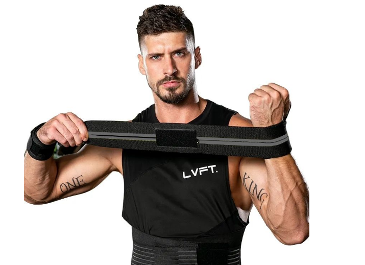 Nearly New Grip Wrist Wraps - Black / Grey -