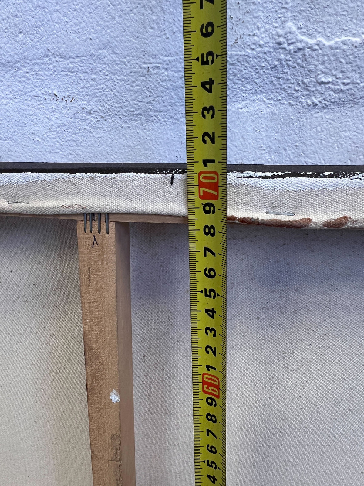 Serene Earth Tones Abstract Canvas Art - 2.8 x 0.7m