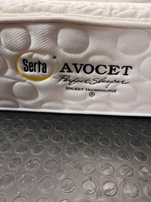 Serta Avocet Extra Length Double Mattress — Good Condition