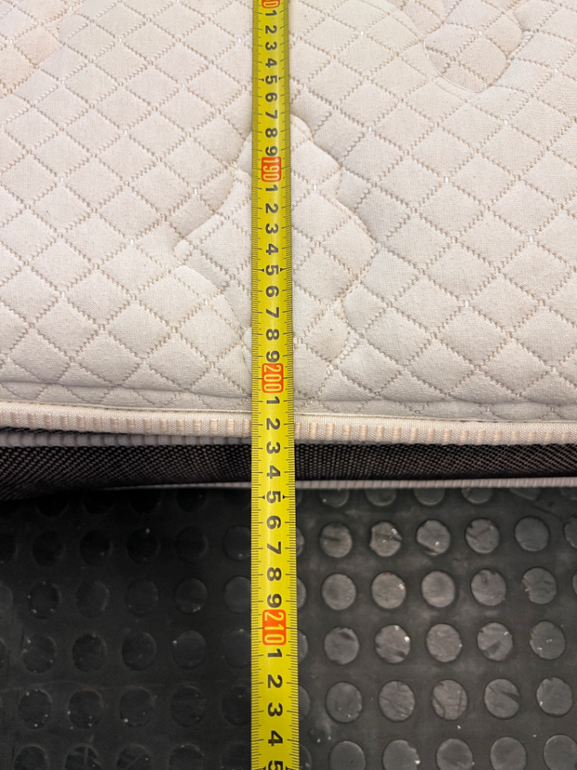 Serta Queen Extra Length Pillow Top Mattress — Minor Stains to Mattress S - 2ndhandwarehouse.com