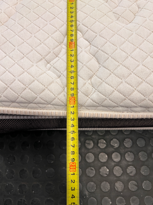 Serta Queen Extra Length Pillow Top Mattress — Minor Stains to Mattress S - 2ndhandwarehouse.com
