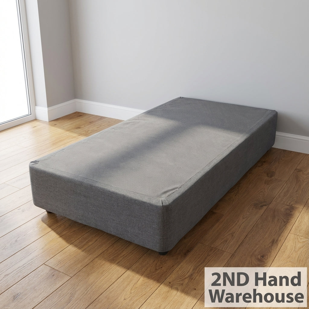 Single Bed Base / Box Spring - Grey