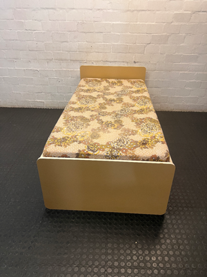 Single Bed with Pull-Out Trundle and Mattresses — Well Used Condition - 2ndhandwarehouse.com