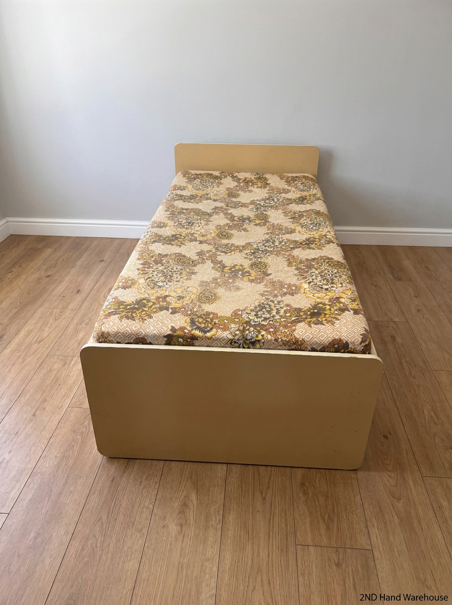 Single Bed with Pull-Out Trundle and Mattresses — Well Used Condition - 2ndhandwarehouse.com