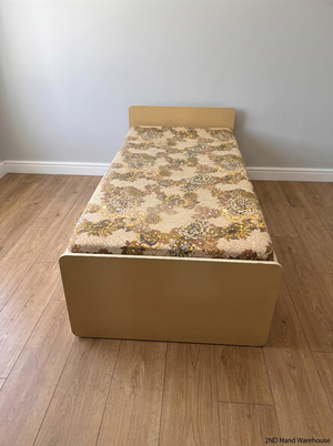Single Bed with Pull-Out Trundle and Mattresses — Well Used Condition - 2ndhandwarehouse.com