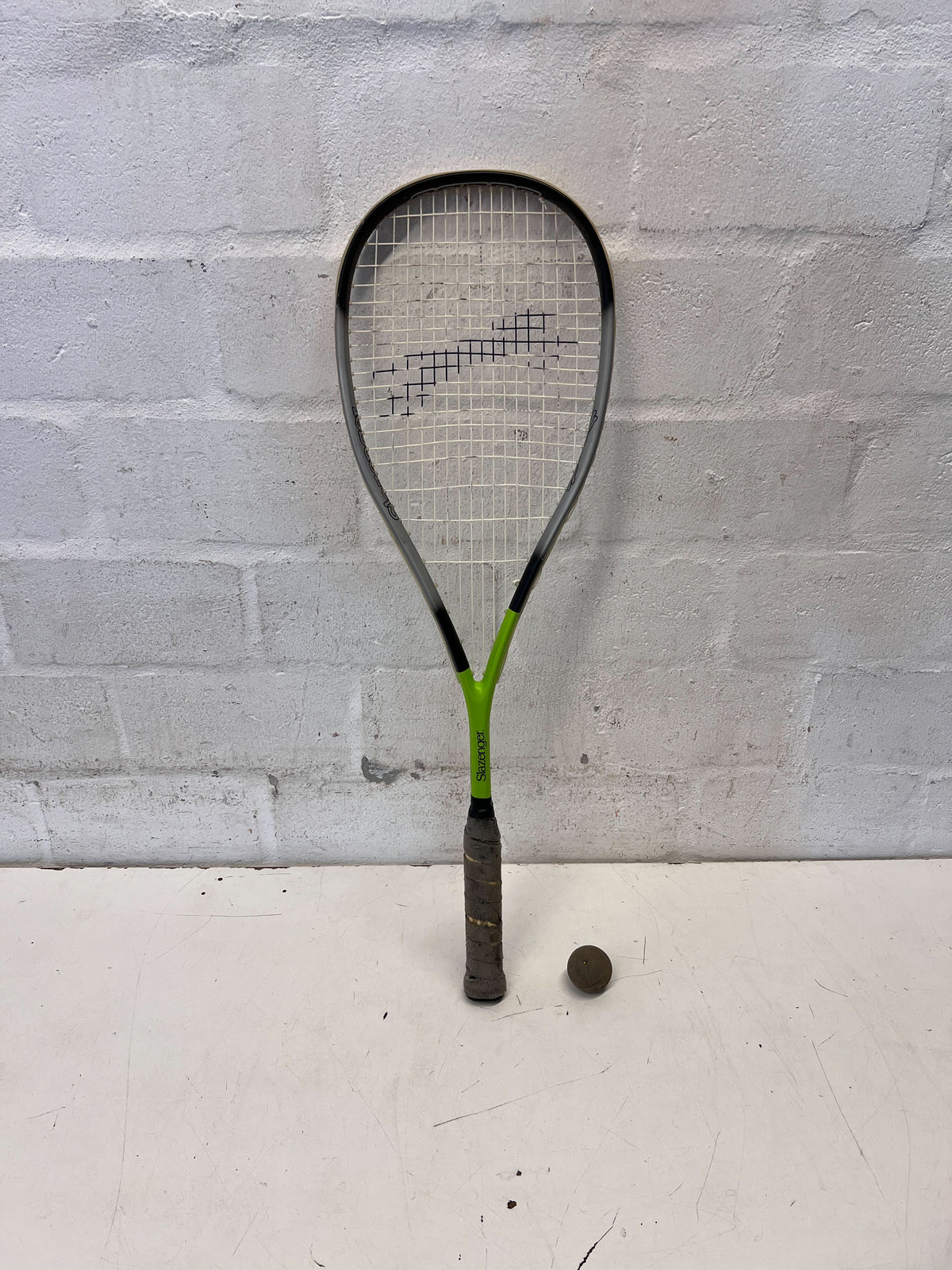 Slazenger Squash Racket with Ball - Ready for the Court - 2ndhandwarehouse.com