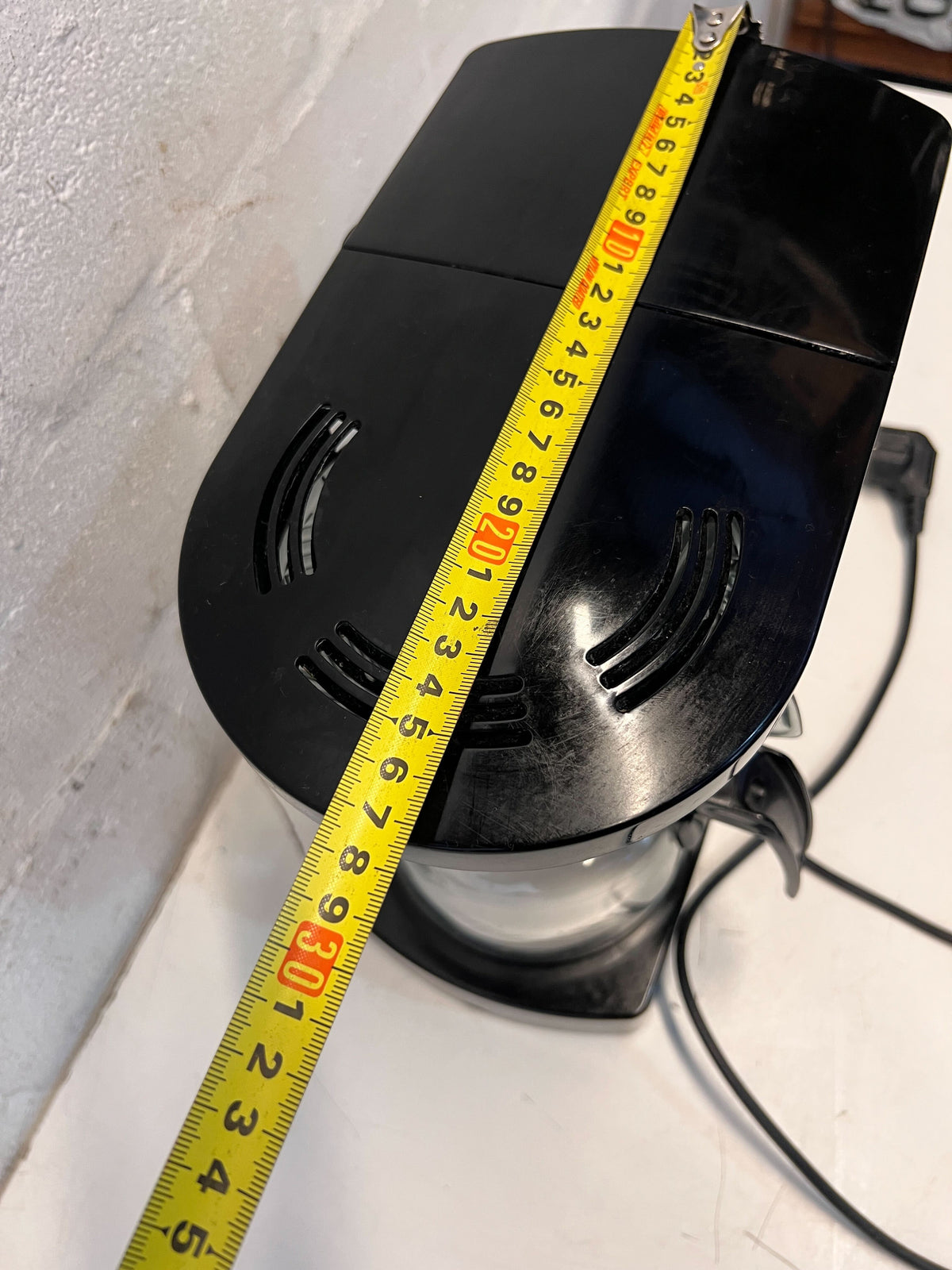 Sleek Black Coffee Maker with Glass Carafe and Auto Shut-Off