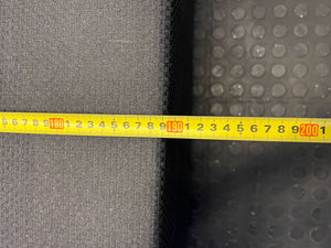 Sleek Black Platform Double Bed Base