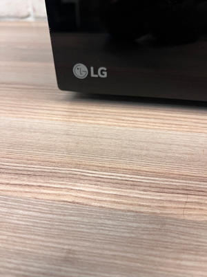 Sleek LG Black Smart Inverter Microwave - 2ndhandwarehouse.com