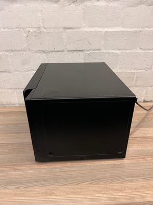 Sleek LG Black Smart Inverter Microwave - 2ndhandwarehouse.com