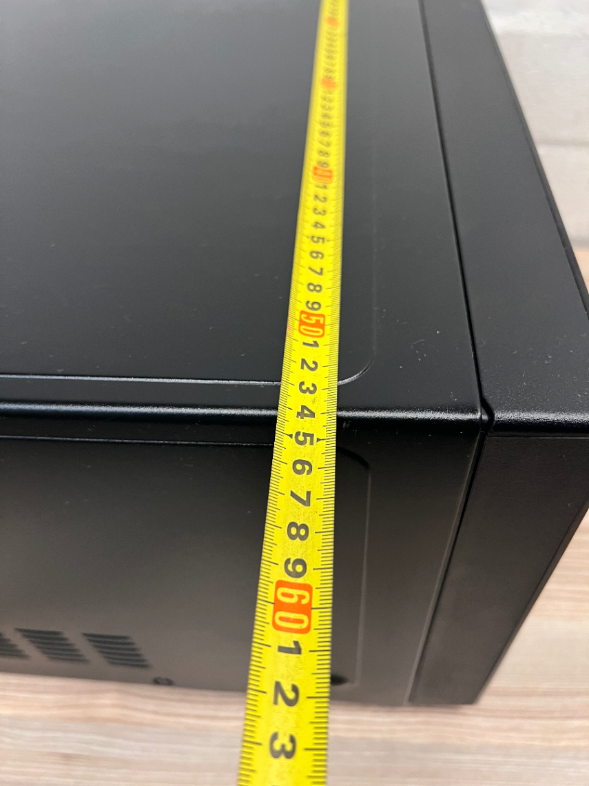 Sleek LG Black Smart Inverter Microwave - 2ndhandwarehouse.com