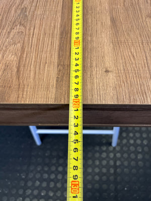 Sleek Modern Desk with Drawers & Open Shelf