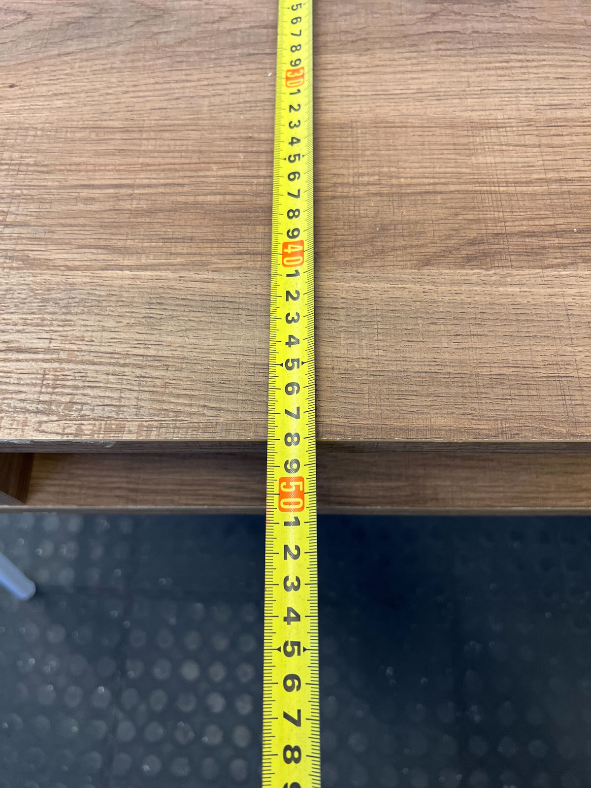 Sleek Modern Desk with Drawers & Open Shelf