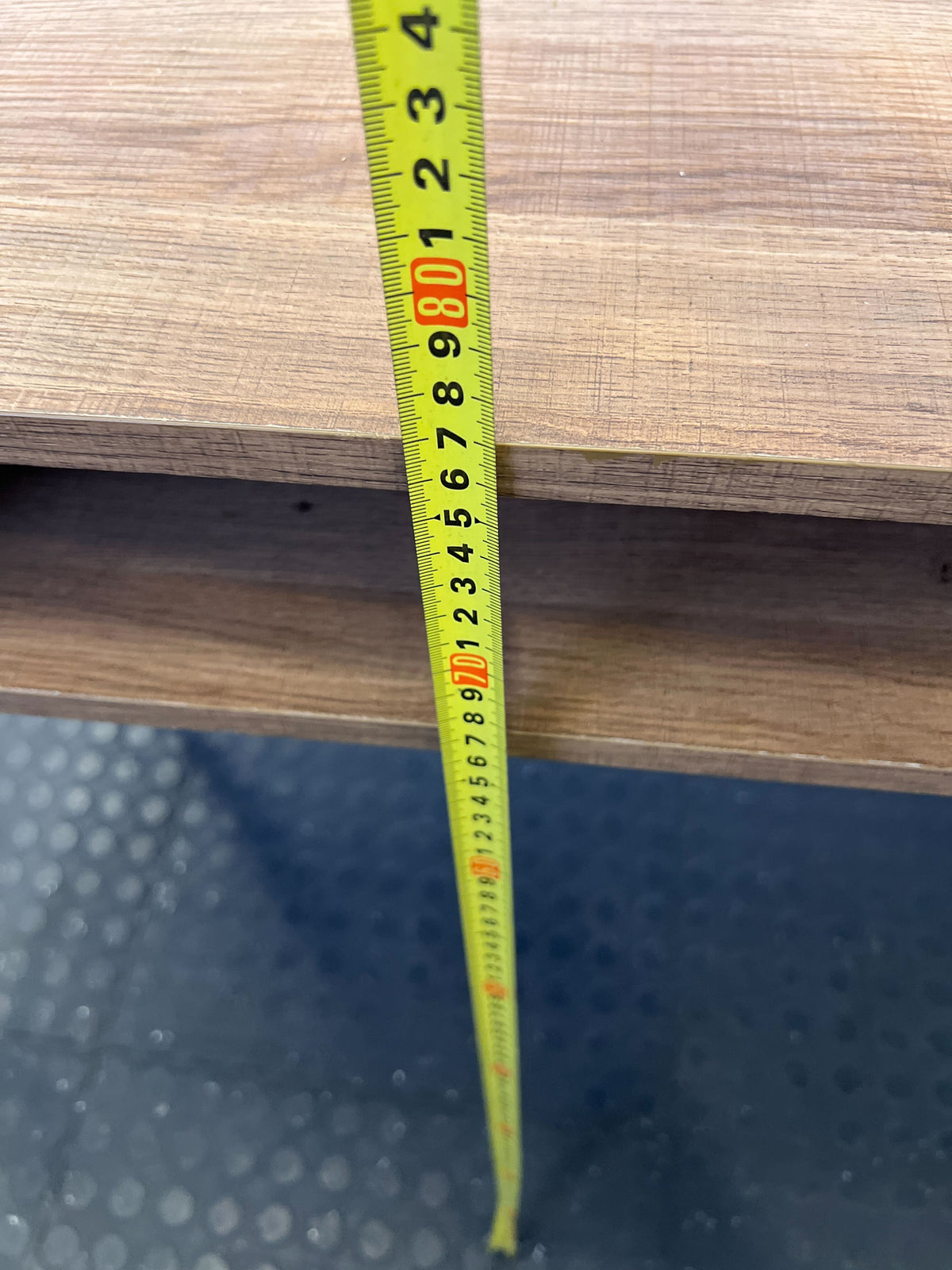 Sleek Modern Desk with Drawers & Open Shelf