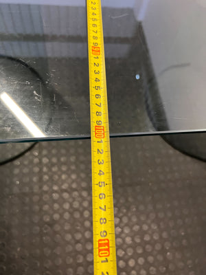 Sleek Modern Glass Dining & Conference Table - 2ndhandwarehouse.com