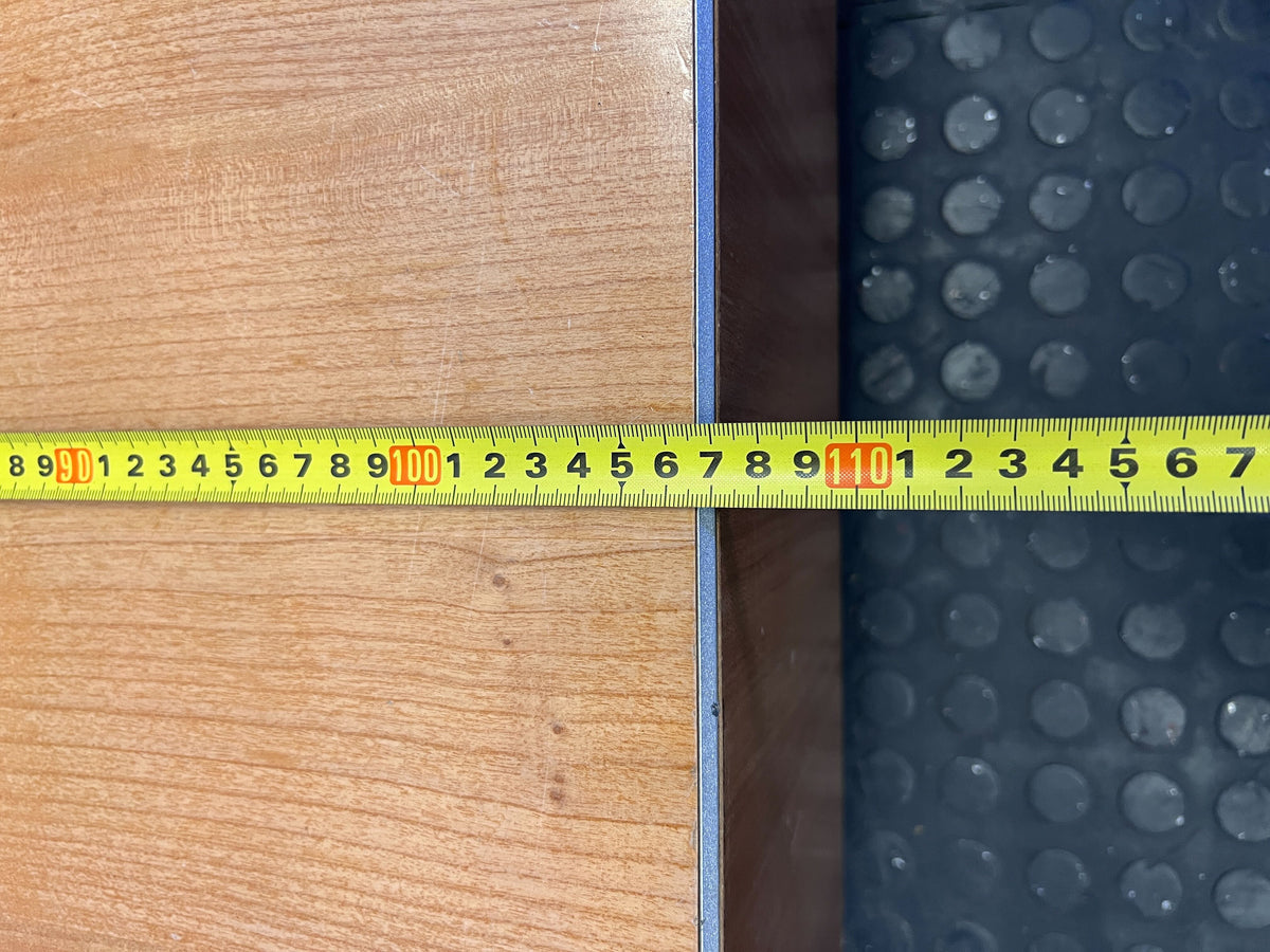 Sleek Modern Wood Coffee Table & Media Console with Angled Design - REDUCED