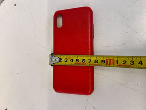 Sleek Red iPhone Case with Built-in Battery Pack