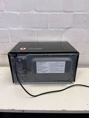 Sleek Silver Microwave Oven - Modern Kitchen Essential