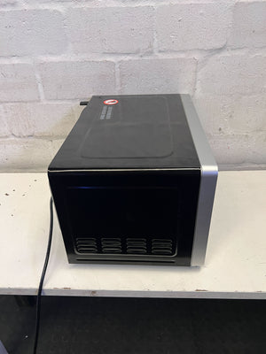 Sleek Silver Microwave Oven - Modern Kitchen Essential