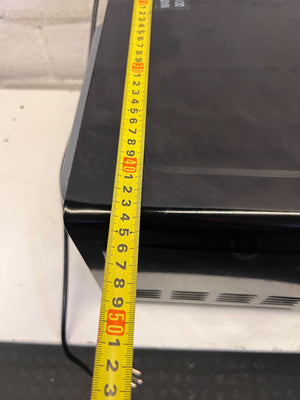 Sleek Silver Microwave Oven - Modern Kitchen Essential