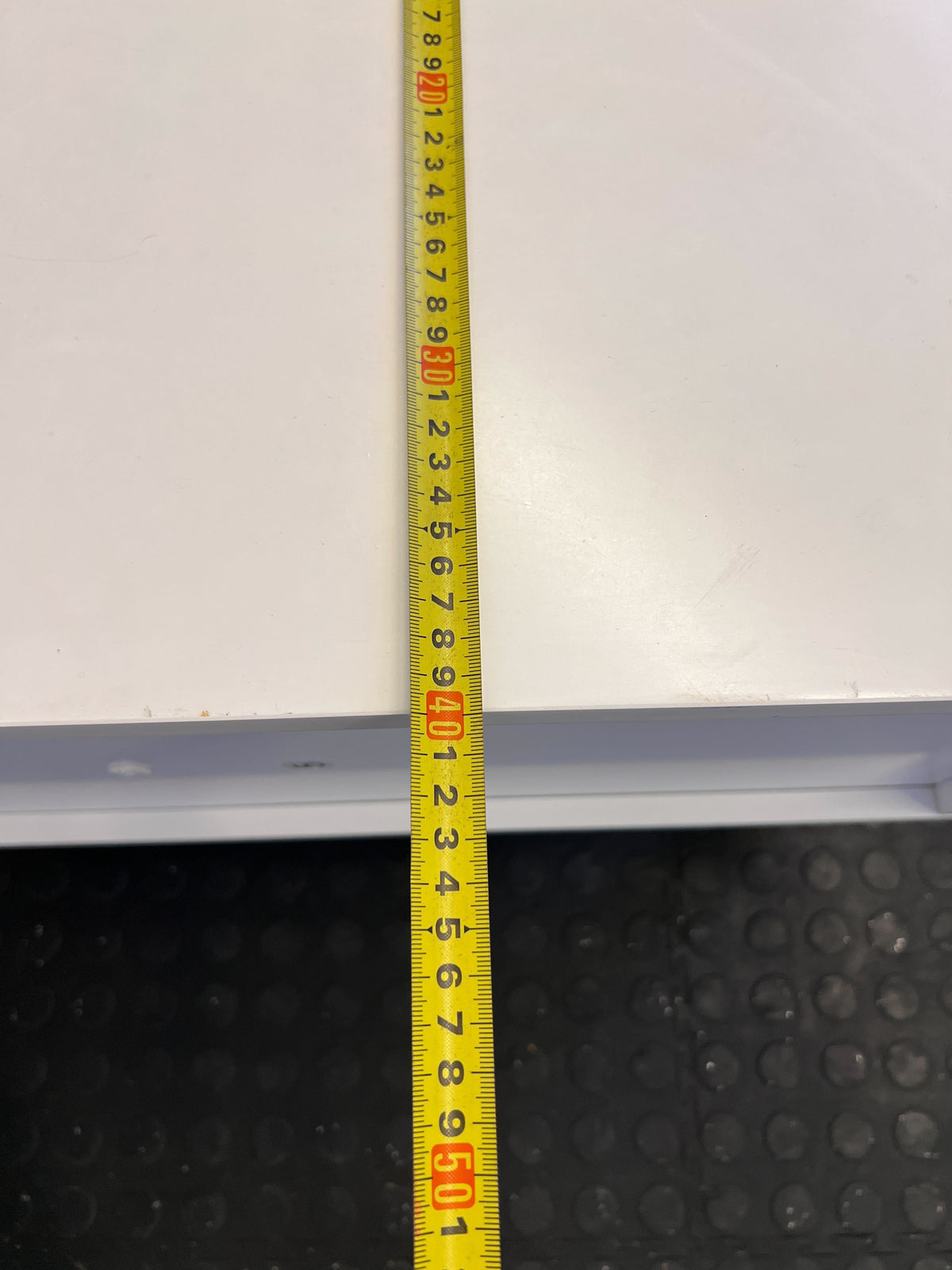 Sleek White 2-Drawer Nightstand with Tapered Wood Legs