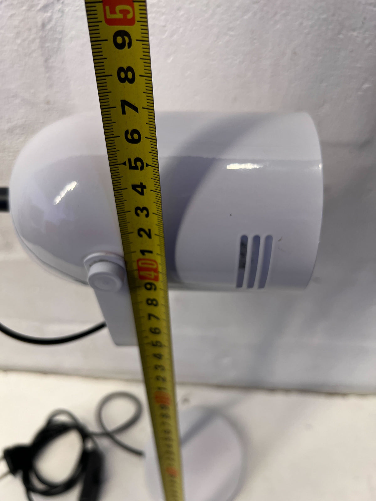 Sleek White Adjustable Desk Lamp - 2ndhandwarehouse.com