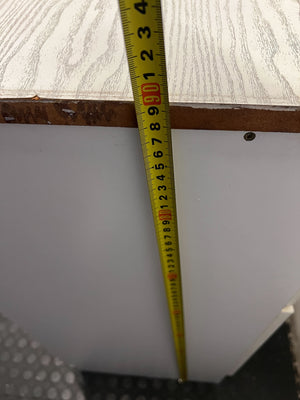 Sleek White Multi-Storage Sideboard Credenza ✨ - 2ndhandwarehouse.com