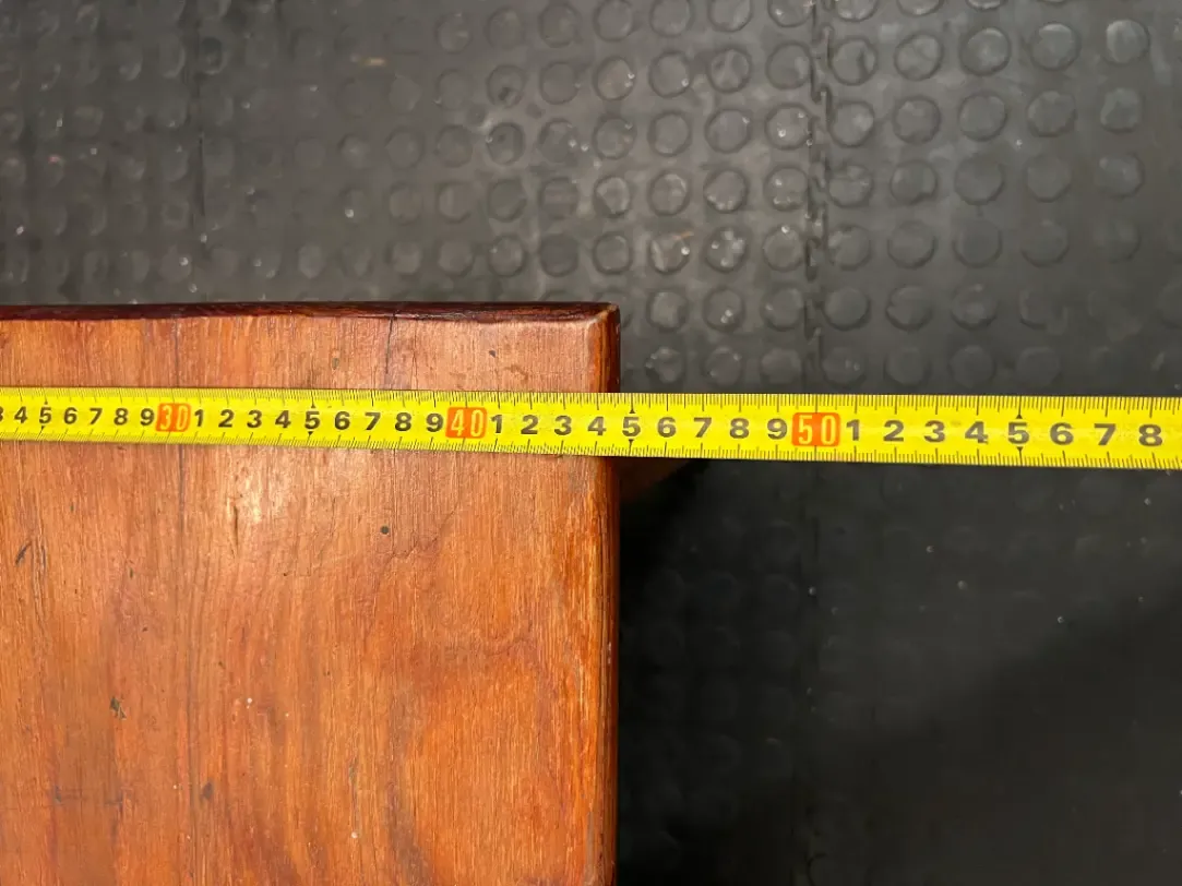 Small Brown Wooden Coffee Table — Intact But Little Fragile - 2ndhandwarehouse.com
