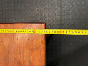 Small Brown Wooden Coffee Table — Intact But Little Fragile - 2ndhandwarehouse.com