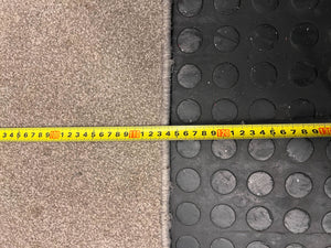 Soft Beige Wool Area Rug 2m x 1.14m - PRICE DROP