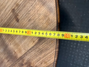 Solid Blackwood Dining Set & Lazy Susan - Surface Marks present - 2ndhandwarehouse.com